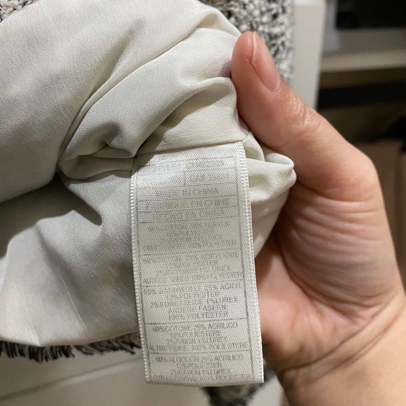 cupcakes & cashmere Belicia Fringe Jacquard Grey Jacket - Picture 4 of 13